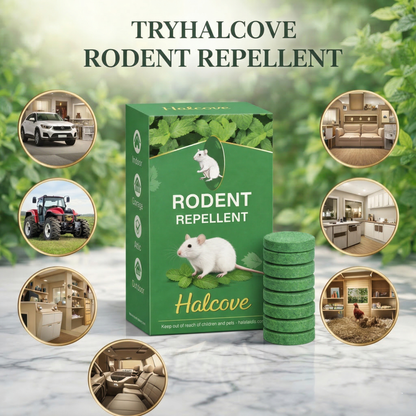 Rodent Repellent Tablet — Create a Home Without Rodents, Safe for Kids & Pets